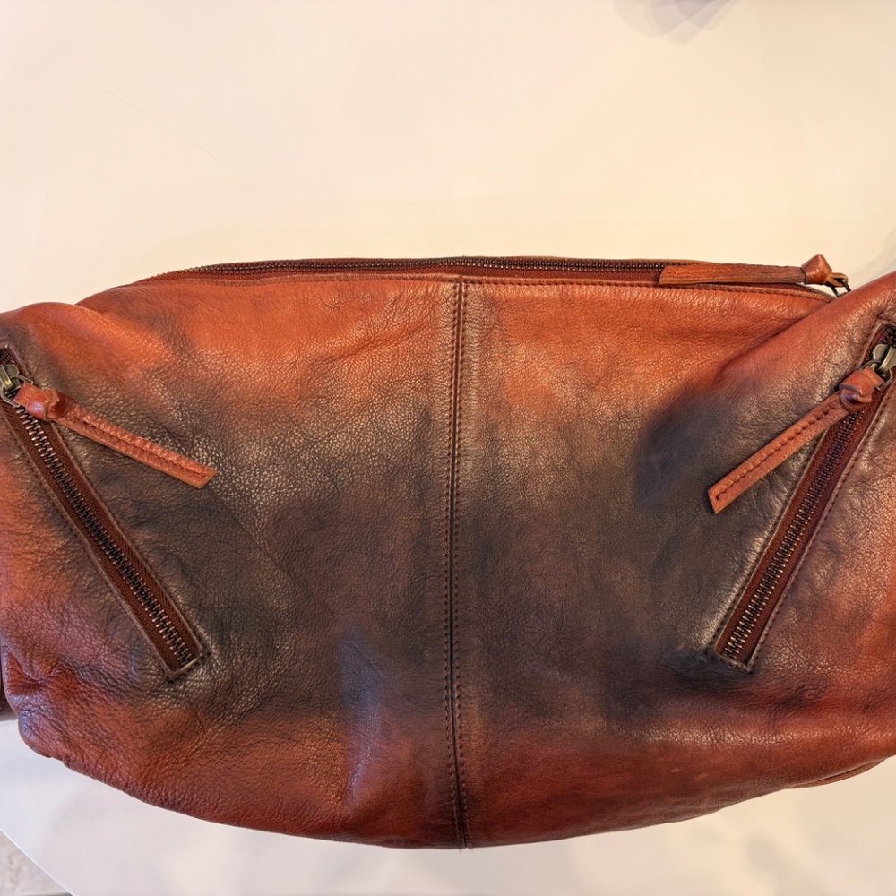Free People Rumble Leather Sling Bag in Dark Roast - Picture 8 of 10